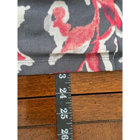 Vtg Y2K APT. 9 Sz XS Mesh‎ Floral Ruched Top Sheer Stretch Blouse - Picture 3 of 8